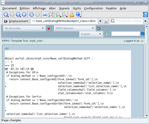 ERP5 HowTo | Display Source Code in ERP5 - Screenshot 2