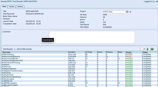 ERP5 | Open Source ERP - Screenshot Test Environment