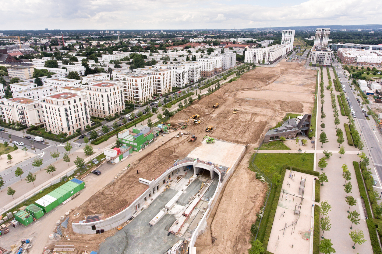 Tunnel Construction in Frankfurt Europaviertel